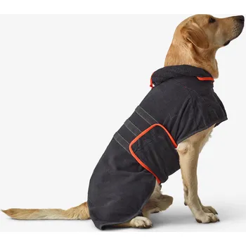 Dámské noční prádlo SOLOGNAC Župan pro psa L ORANŽOVÁ|ČERVENÁ|ŠEDÁ