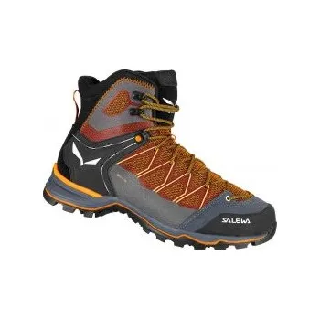 Pánská treková obuv Salewa MS MTN TRAINER LITE MID GTX black out/carrot UK 7,5 boty + DÁREK DLE VÝBĚRU!