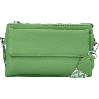 Trendy dámská crossbody kabelka Santiana, zelená