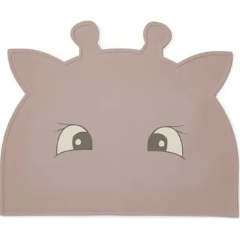 prostírání NUUROO Albert Silikonové prostírání Giraffe Woodrose