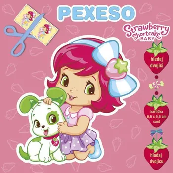 Pexeso AKIM Hra Pexeso Jahůdka (Strawberry Shortcake) maxi kartičky