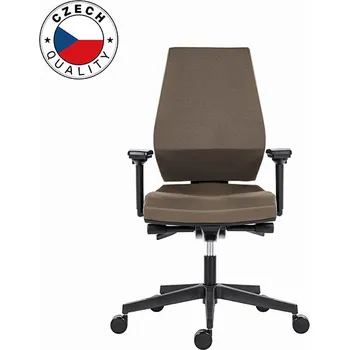 Herní židle Kancelářské ergonomické křeslo Powerton Sima, béžové