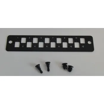 Rozvaděč OEM Čelo pro 19'' 2U Optickou vanu pro 12xSC port 3514FP