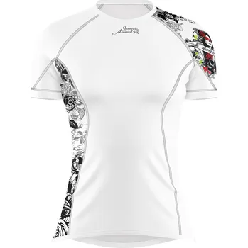 Dámské funkční triko krátký rukáv LADY bílá Bamboo Ultra