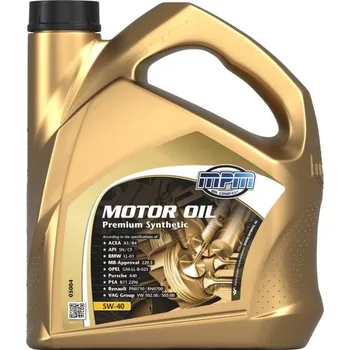 Motorový olej MPM Premium Synthetic 05004 5W-40 4 l