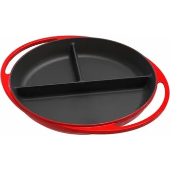 Pánev Lava Metal TRIO litinová pánev 24cm - červená