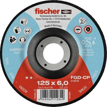 Řezný kotouč Kotouč brusný fischer FGD-CP 115x6x22,23