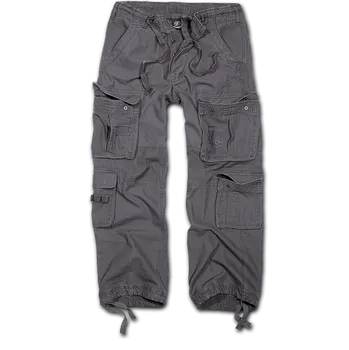 Pánské kalhoty Kalhoty Brandit Pure Vintage Trouser antracitové - XXL