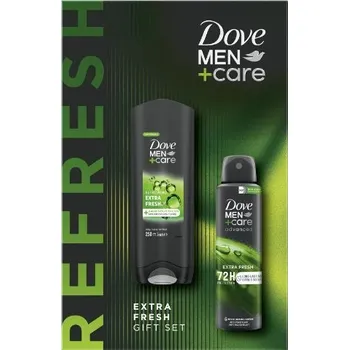 Kosmetika Dove Men+ Care Extra Fresh pánský dárkový set ( sprchový gel 250 ml + antiperspirant 150 ml )