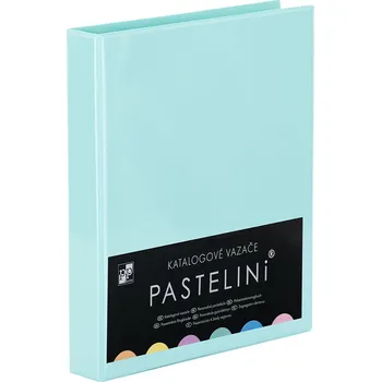 Pořadač A4 4kr. s přední kapsou D30 PASTELINI - zelená