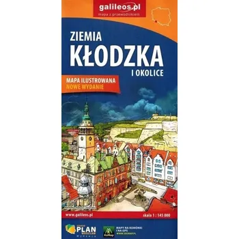 Cestování Mapa - Ziemia Kłodzka i okolice 1:450 000 - praca zbiorowa