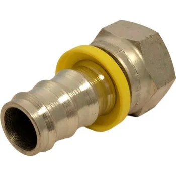 Příslušenství k čerpadlu Koncovka DKR mosazná nástrčná přímá Push-Lok s převlečnou maticí Swivel Parker 39282-6-6B