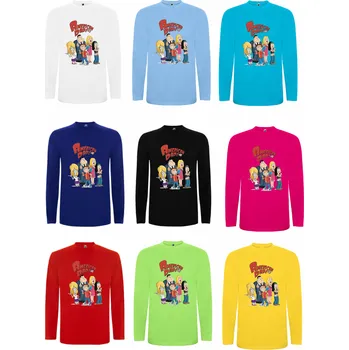 Chlapecké tričko Tričko s dlouhým rukávem Americký táta Barva: Šedá melírová, Velikost: XXL