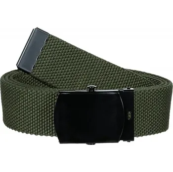 Opasek MFH Opasek kalhotový bavlna zelený/černá spona MFH® 22553B