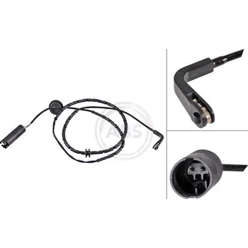 Brzdová destička Výstražný kontakt, opotřebení obložení A.B.S. ABS39594