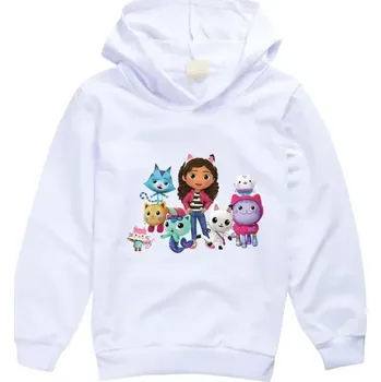 Chlapecký svetr Gabby's Dollhouse Dětská mikina s potiskem na motivy oblíbeného seriálu "Gabby's Dollhouse" Barva: 1, Velikost: 140