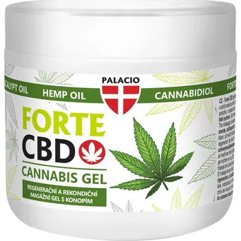 Masážní přípravek PALACIO Forte CBD masážní gel, 600 ml