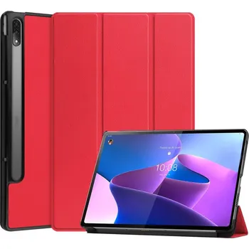 Pouzdro na tablet Case chytré zavírací pouzdro na tablet Lenovo Tab P12 Pro - červené