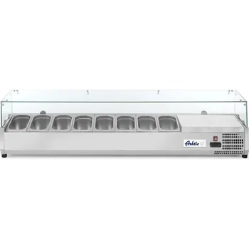 Arktic Chladicí nádstavba pro 8× GN 1/4 | statické chlazení | 1805×430 mm
