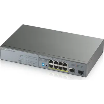 Switch ZYXEL GS1300-10HP 10 Port unmanged CCTV PoE witch, 130W GS1300-10HP-EU0101F