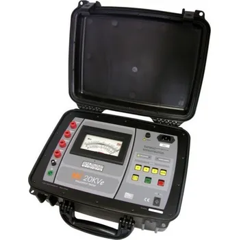 Revizní přístroj Megabras MI-20kVe - Analogový měřič izolace do 20 kV