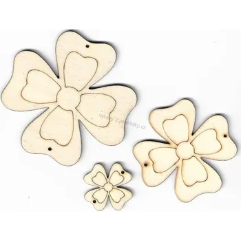 Stavební deska Výřez z překližky, K08/3, KYTKA II.-malá, 3,2cm, 1ks