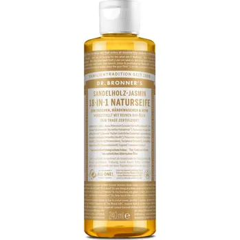 Mýdlo Dr. Bronner´s tekuté mýdlo s vůní jasmínu a santalového dřeva 60 ml