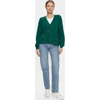 Dámský svetr Cream Kardigan Merle 10610140 Zelená Relaxed Fit XS