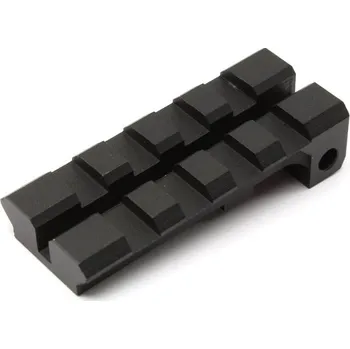 Airsoft SLONG Airsoft Krátká RIS lišta na závěr pro pistole WE / Marui G série - černá