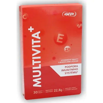 eMVe multivita+ 30 tablet blistr