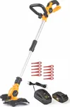 Sekačka strunová AKU 2Ah, nabíječka Riwall Pro RALT 2320 set, 20V