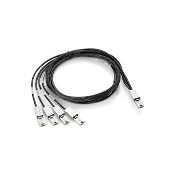 HP Enterprise HP 2m Ext Mini-SAS to 4x1 Mini-SAS Cable AN975A