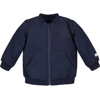 Eevi Mikina na zip Simply Comfy TMAVĚ MODRÁ - 74