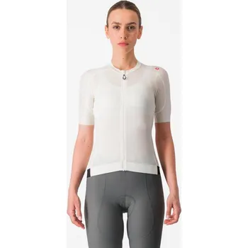 cyklistický dres CASTELLI Cyklistický dres s krátkým rukávem - ESPRESSO W - ivory M
