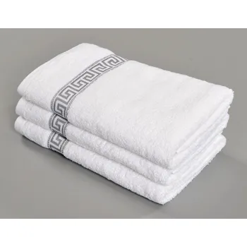 Osuška Greek 70x130cm bílá