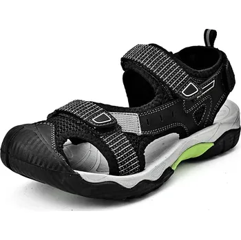 Dámské sandále Outdoorové pánské sandály MIX115 Barva: Černá, Velikost: 39