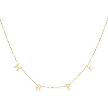 Náhrdelník Prstýnkárna Náhrdelník HOPE Naděje chirurgická pozlacené