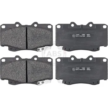 Brzdová destička Sada brzdových destiček, kotoučová brzda A.B.S. 37649