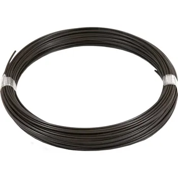 Příslušenství pro plot PILECKÝ Napínací drát na pletivo poplastovaný hnědý 78 m x 3,4 mm