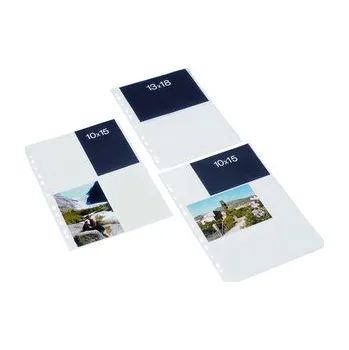 Archivační box Bantex, Kapsa na foto 10x15 cm, A4, bílá, bal. 10 ks