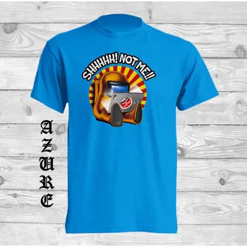 Chlapecké tričko detske-levne-bavlnene-tricko-potisk-Among-Us Barva: Azure - azurově modrá, velikost: 116