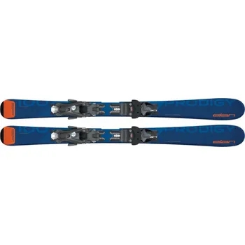 Sjezdové lyže Elan Prodigy QS + EL 4.5 GW AC Shift Velikost: 100 L blue+V solid black/silver 19/20
