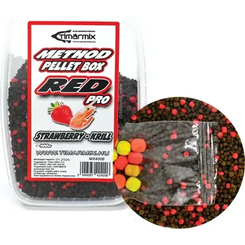 Pro Method pelety box 400g Red