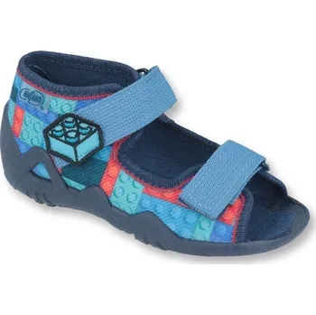 Chlapecké bačkory BEFADO 250P094 chlapecké sandálky 2SZ modré 21 250P094_21
