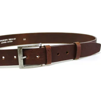 Opasek PENNY BELTS Pánský kožený opasek EXKLUZIV 501-R43 hnědý - 115 cm
