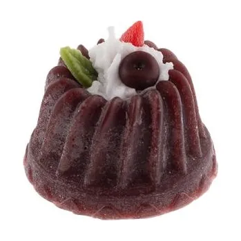 Svíčka Svíčka vonná 60x45mm Bábovka, hnědá