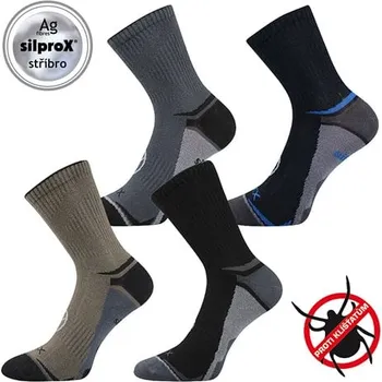 Pánské ponožky Ponožky proti klíšťatům OPTIFAN 03 černá 35-38 (23-25)