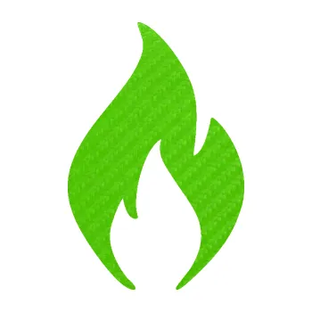 Samolepící dekorace Oheň 001 plamen (58 - 3D karbon zelený kawasaki) SAMOLEPKA NA AUTO, NÁLEPKA, FÓLIE, POLEP, TUNING, VLASTNÍ TEXT, TISK, AUTOSAMOLEPKY.cz, POLEPY, OBRÁZEK, LOGO, 3D STICKERS