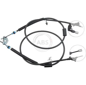 Lanko parkovací brzdy Tažné lanko, parkovací brzda A.B.S. K13475