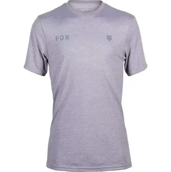 Pánské oblečení Fox Wordmark Tech Tee XL heather graphite
